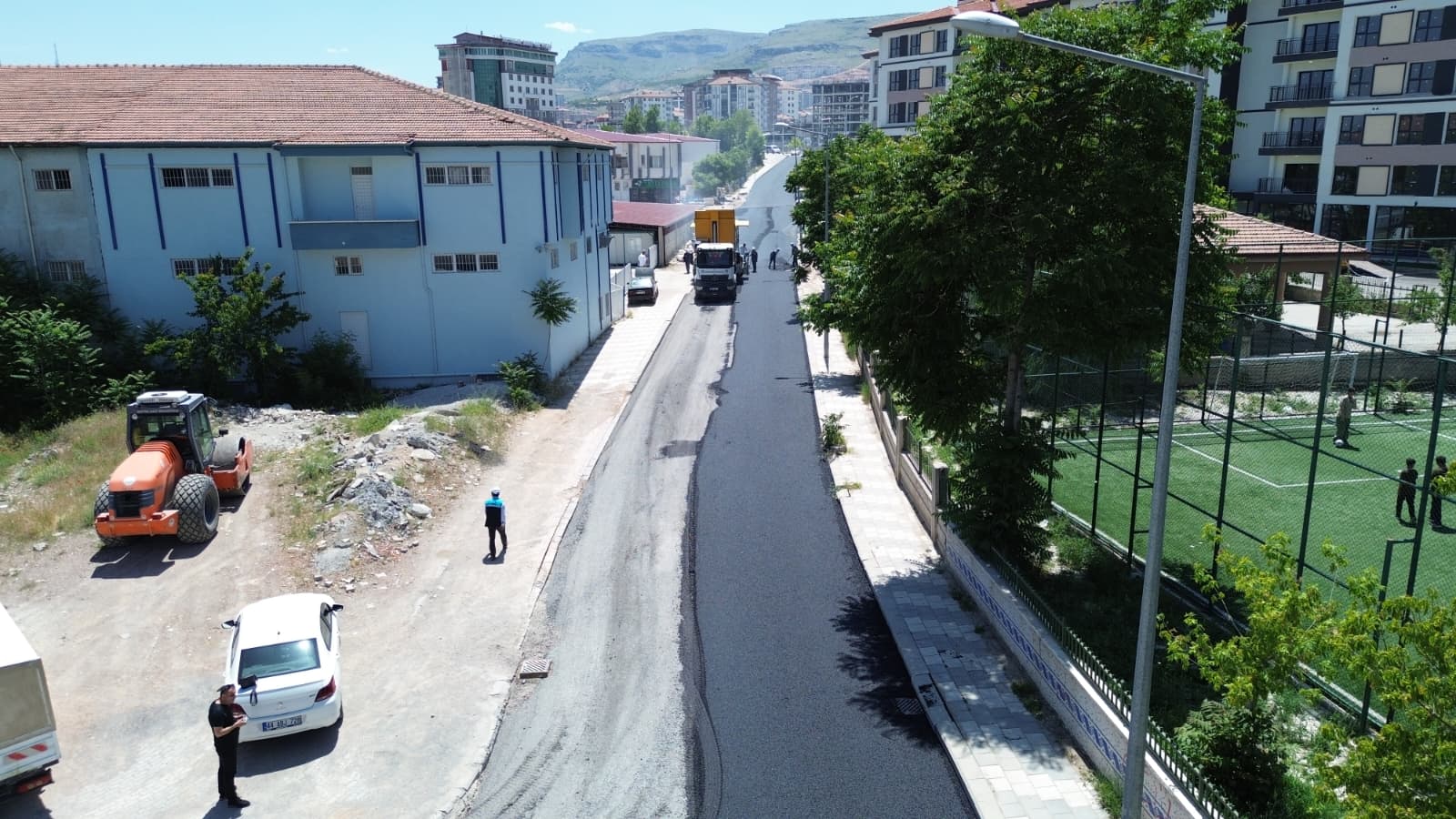 BATTALGAZİ BELEDİYESİ’NDEN SELÇUKLU’DA ASFALT ÇALIŞMASI